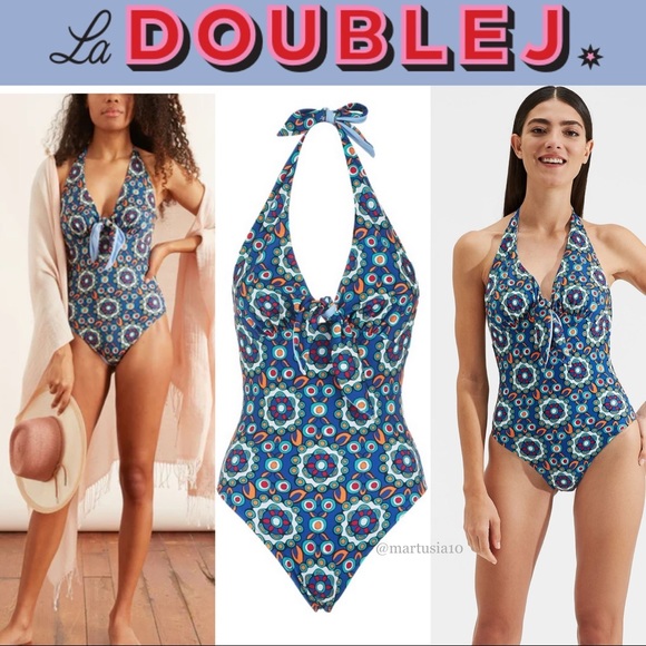 LA DoubleJ Other - LA DOUBLEJ Bow Bather One Piece Swimsuit sz M 325$
